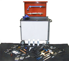 Aluminium Tools Trolley